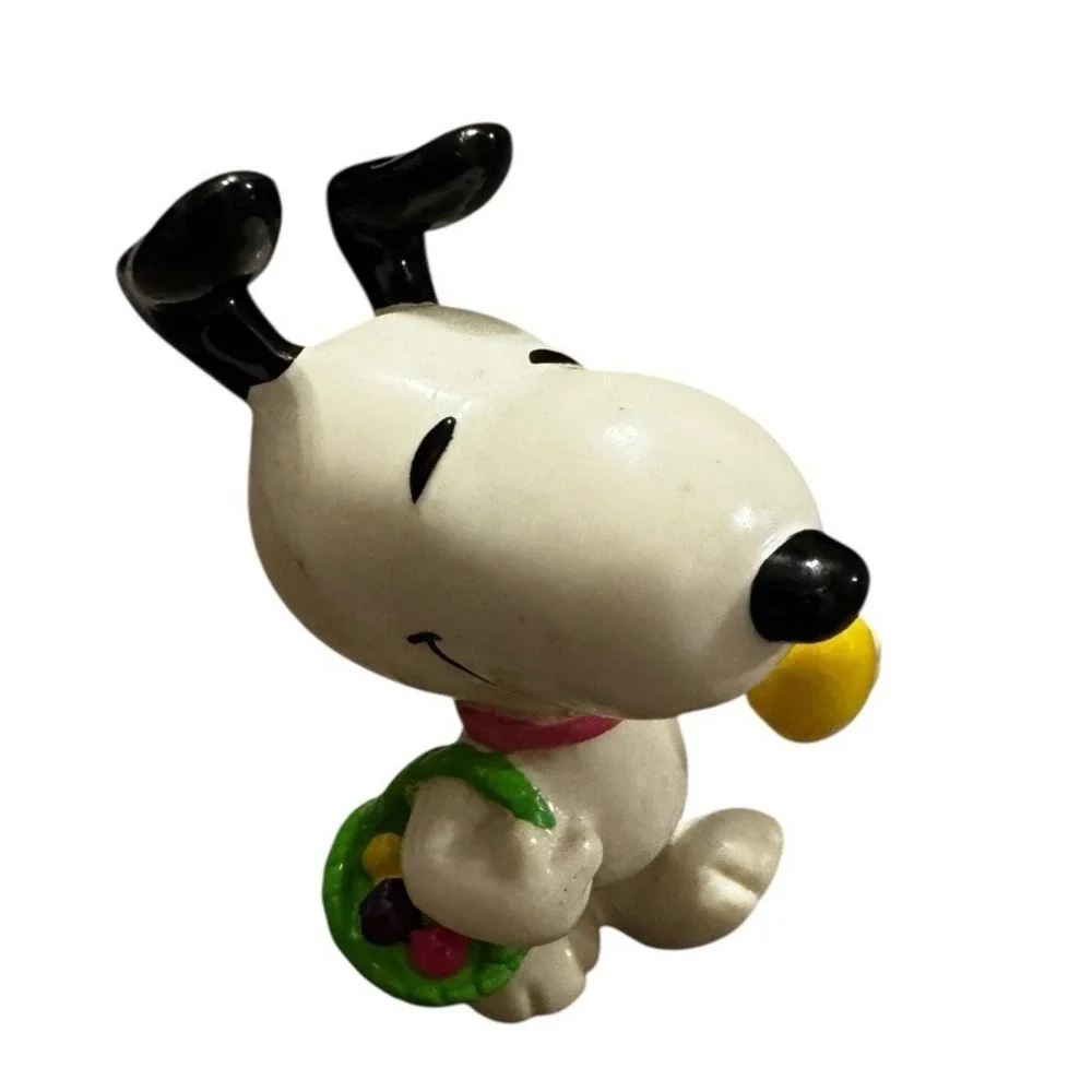 Vintage Peanuts Snoopy Easter‎ Figurines Lot UFS Easter Beagle